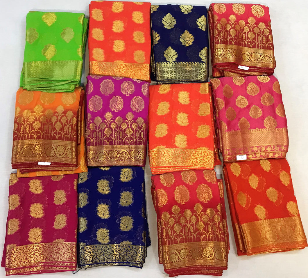 Chiffon Georgette Saree